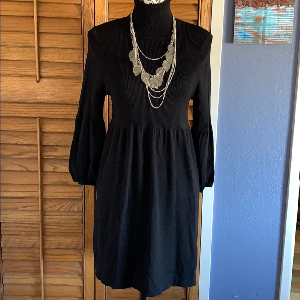 Debbie Morgan Black Sweater Dress/Tunic